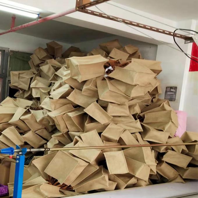Bolsa impermeável direta do almoço da compra da juta do cânhamo das sacolas da fábrica feita no preço baixo de China