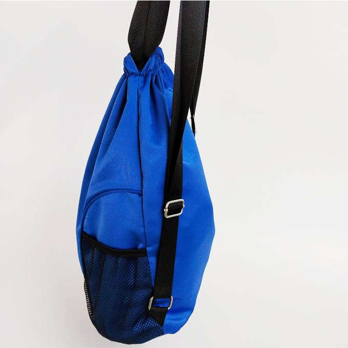 dos sacos baratos feitos sob encomenda das mulheres da trouxa do saco de cordão da cor da fábrica sacos de corda ocasionais de compra do cetim do poliéster do curso
