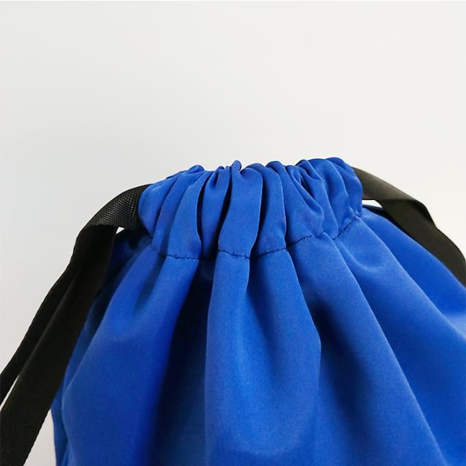 dos sacos baratos feitos sob encomenda das mulheres da trouxa do saco de cordão da cor da fábrica sacos de corda ocasionais de compra do cetim do poliéster do curso