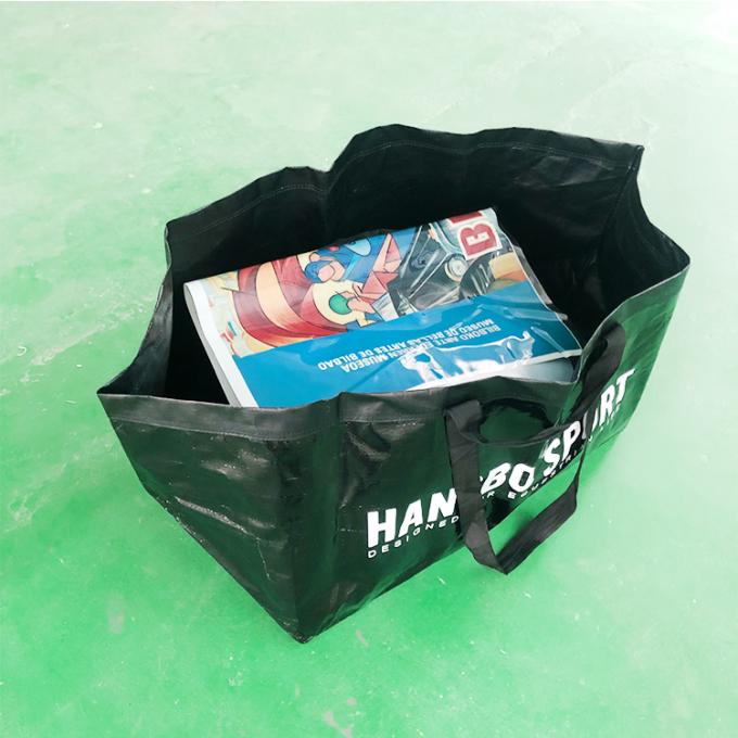 De alta qualidade reciclado laminou o armazenamento tecido Carry Moving Bag da lavanderia do saco dos PP polipropileno impermeável