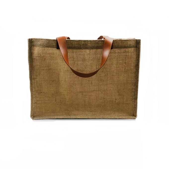 Saco de linho orgânico Ecofriendly por atacado do punho da praia de serapilheira das compras na mercearia da juta do cânhamo da cubeta feita sob encomenda da forma da promoção
