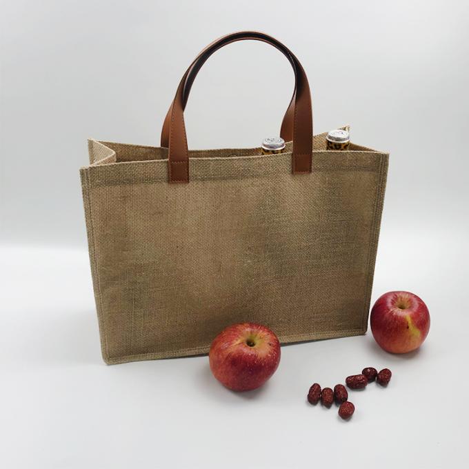 Saco de linho orgânico Ecofriendly por atacado do punho da praia de serapilheira das compras na mercearia da juta do cânhamo da cubeta feita sob encomenda da forma da promoção