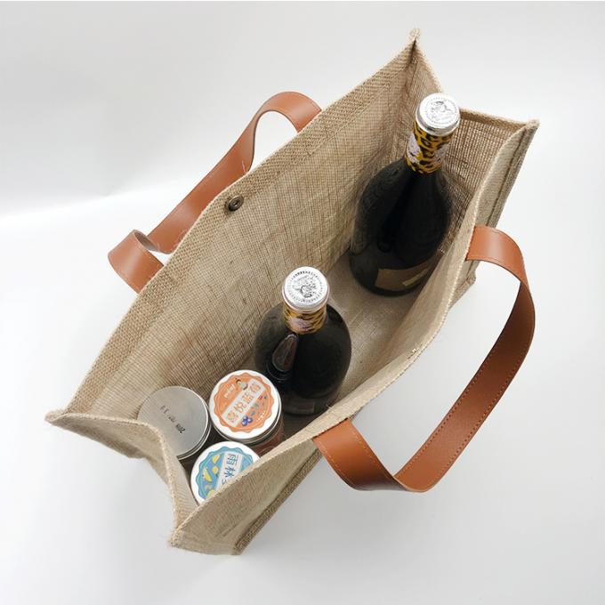 Saco de linho orgânico Ecofriendly por atacado do punho da praia de serapilheira das compras na mercearia da juta do cânhamo da cubeta feita sob encomenda da forma da promoção