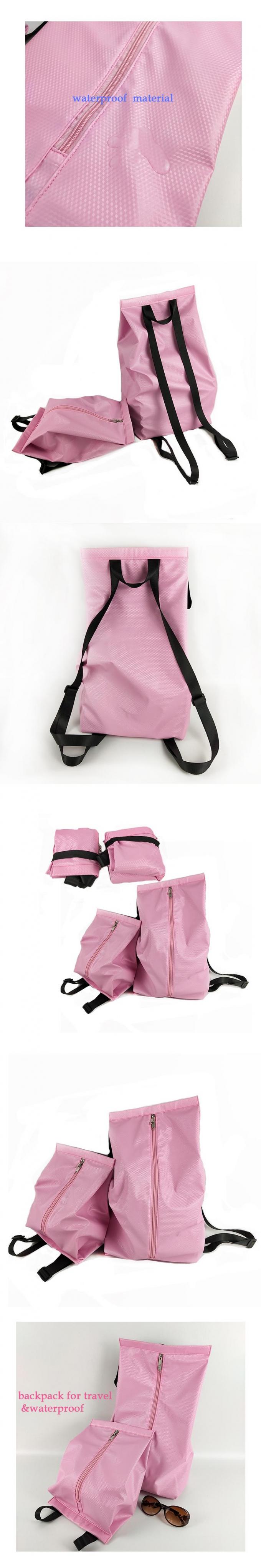 Da trouxa de nylon feita sob encomenda do saco da fábrica mini peso leve dobrável
