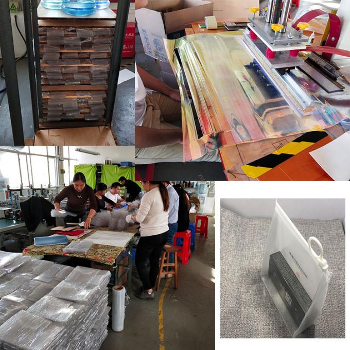 Sacos de embalagem do pvc do saco do arroz chinês da fábrica com o zíper 2019 feito no preço baixo de China